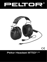 Peltor MT53H79A-28 Uživatelský manuál