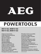 Aeg-Electrolux BS14G2 Návod k obsluze