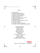 AEG EA 1 Serie Uživatelský manuál