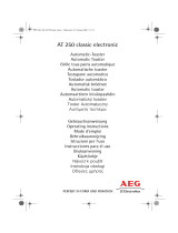 Aeg-Electrolux AT260 CLASSIC Uživatelský manuál