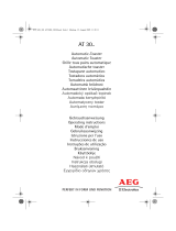 Aeg-Electrolux AT 3000 Uživatelský manuál