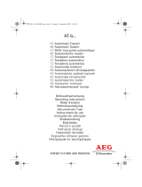 Aeg-Electrolux AE6000SA Uživatelský manuál