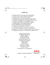 AEG Electrolux KAM80 Uživatelský manuál
