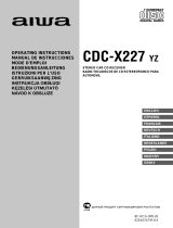 Aiwa CDC-X227 YZ Uživatelský manuál