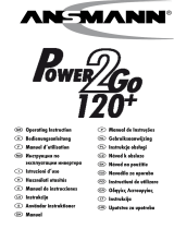 ANSMANN Power2GO 120+ Operating Instructions Manual