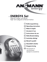 ANSMANN ENERGY4 Set Operativní instrukce