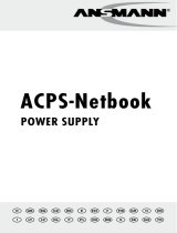 ANSMANN ACPS-75W Operativní instrukce
