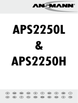 ANSMANN APS2250L Uživatelský manuál