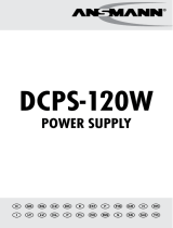 ANSMANN DCPS-120W Operativní instrukce