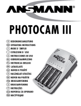 ANSMANN Photo Cam III Power Set 2850 mAh Operativní instrukce
