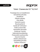 Approx Cheesecake Tab 10.1" XL 2 16:9 Uživatelská příručka