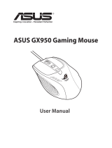 Asus GX950 Uživatelský manuál