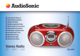 AudioSonic CD 570 Uživatelský manuál