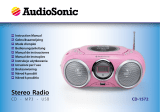 AudioSonic CD-1572 Uživatelský manuál