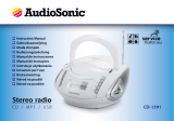 AudioSonic CD-1591 Uživatelský manuál