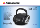 AudioSonic CD-1592 Uživatelský manuál