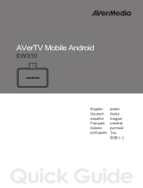 Avermedia AVerTV Mobile-Android instalační příručka