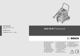 Bosch GAS 50 Professional Operativní instrukce