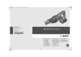 Bosch GSA 18 V-Li Operativní instrukce