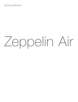 Bowers & Wilkins Zeppelin Air Návod k obsluze