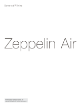 Bowers enWilkins Zeppelin Air Návod k obsluze