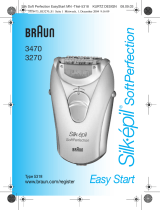 Braun 3470,  3270,  Silk-épil SoftPerfection Easy Start Uživatelský manuál