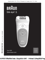 Braun 5-511, 5-531, 5-541, Silk-épil 5 Uživatelský manuál