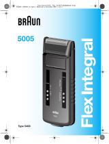 Braun 5005, Flex Integral Uživatelský manuál