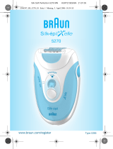 Braun silk-epil xelle 5270 Uživatelský manuál