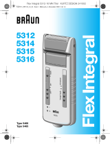 Braun 5312, 5314, 5315, 5316, FlexIntegral Uživatelský manuál