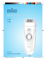Braun 7180, 7185, Silk-épil Xpressive Uživatelský manuál