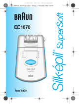 Braun EE1070,  Silk-épil SuperSoft Uživatelský manuál