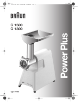 Braun G1500- G1300 Návod k obsluze