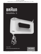 Braun MQ500 Soup Návod k obsluze