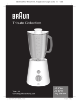 Braun TributeCollection JB 3010 Uživatelský manuál