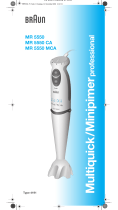 Braun MR 5550 MCA Uživatelský manuál