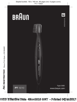 Braun PT5010 Uživatelský manuál