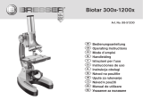 Bresser Biotar 300x-1200x Set Microscope (without case) Návod k obsluze