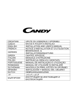 Candy CDG6CEB 60 CHIMNEY HOOD Uživatelský manuál