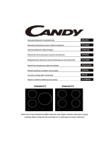 Candy CI642CTT Electric Induction Hob Uživatelský manuál