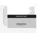 Creative DESKTOP THEATRE 5.1 DTT2500 DIGITAL Uživatelský manuál