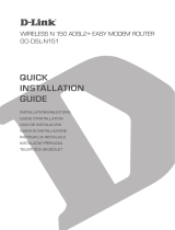 D-Link GO-DSL-AC750 instalační příručka