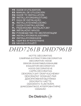 DeDietrich DHD7261B Operativní instrukce