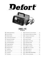 Defort DBC-15 Uživatelský manuál