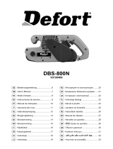 Defort DBS-800N Uživatelský manuál