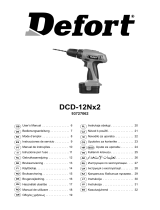 Defort DCD-12Nx2D Návod k obsluze