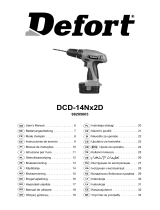 Defort DCD-14Nx2D Návod k obsluze