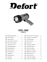 Defort DDL-36D Uživatelský manuál