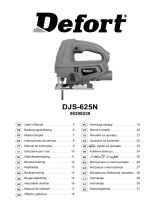 Defort DJS-625N Uživatelský manuál