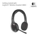 Dell Logitech H800 Uživatelský manuál